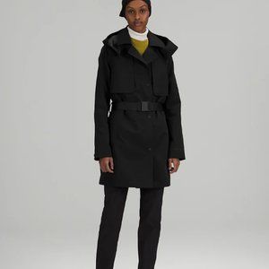 Lululemon Always there trench coat *short (Size 10)